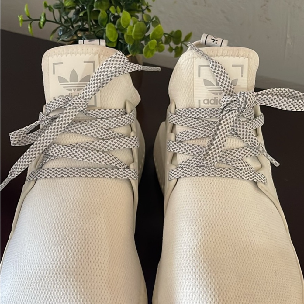 Adidas White High-Top Sneakers